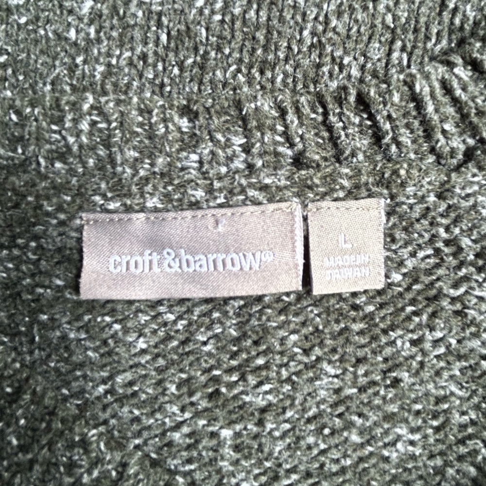 Croft & Barrow sweater size L women's - Picture 5 of 5